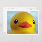 ラバーダックスマイル ポストカード (正面/裏面)
