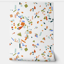 ラバーダックテモダンラ図解入りの、写真付きのッツォ模様 壁紙