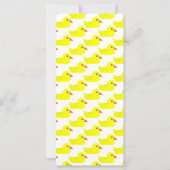 ラバーダックデザインしおり (裏面)