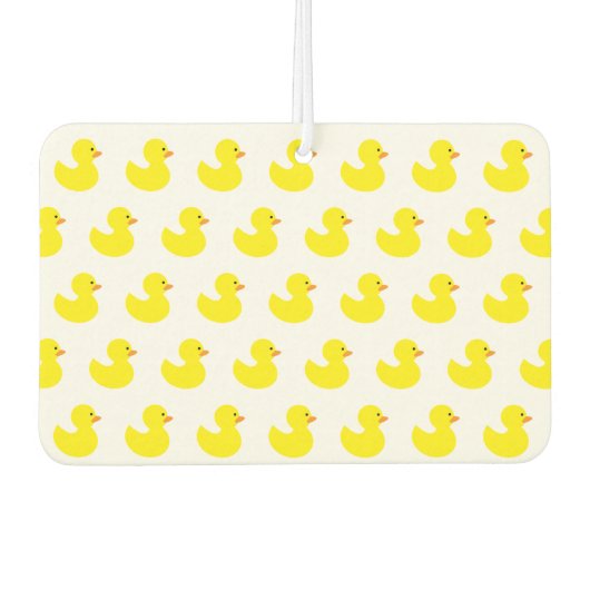 ラバーダックパターンカーエアフレッシュナー カーエアーフレッシュナー (正面)