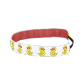 ラバーダックパターンプリント  アスレチックヘッドバンド (右)