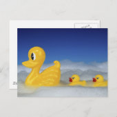 ラバーダックファミリー ポストカード (正面/裏面)