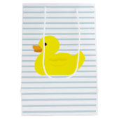 ラバーダックブルーストライプ抱き枕 ミディアムペーパーバッグ (裏面)