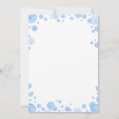 ラバーダックベビーシャワー招待状 招待状 (裏面)