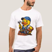 ラバーダック屋根職人 Tシャツ (正面)