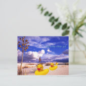 ラバーダック形成 ポストカード (スタンド正面)