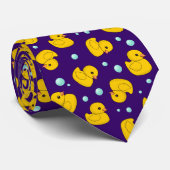 ラバーダック模様 ネクタイ (ロール)