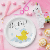 ラバーダック紙プレート ペーパープレート (パーティー)