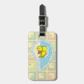 ラバーダック荷物タグの運転手 ラゲッジタグ (正面縦)