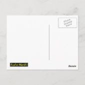 ラバーダック葉書「ラブミュージック」 ポストカード (裏面)