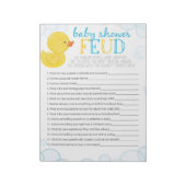 ラバーダック赤ちゃんシャワー確執ゲームパック ノートパッド (回転)