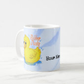 ラバーダック コーヒーマグカップ (正面左)