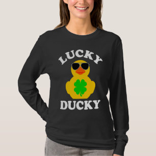 ラバーダック サングラス 四つ葉 C ラッキー ダッキー 1 Tシャツ