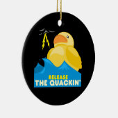 ラバーダック セラミックオーナメント (右)