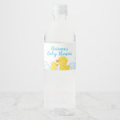 ラバーダック ペットボトルラベル (正面)