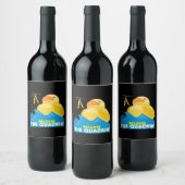 ラバーダック ワインラベル (ボトル)