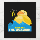 ラバーダック ワインラベル (シングルラベル)