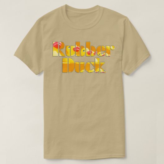 ラバーダック Tシャツ (デザイン正面)