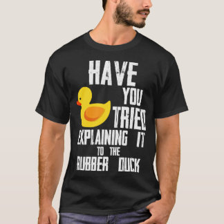 ラバーダックPrに説明してみた? Tシャツ
