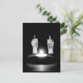 ラバーチキンクリスマス ポストカード (スタンド正面)