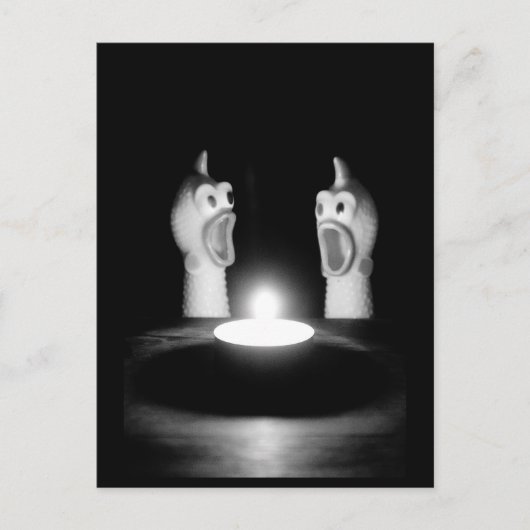 ラバーチキンクリスマス ポストカード (正面)