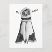 ラバーチキンサンタハガキ ポストカード (正面)