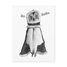 ラバーチキンサンタハガキ