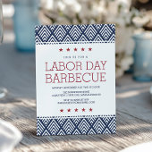 ラバーデイバーベキューパーティの招待状 招待状