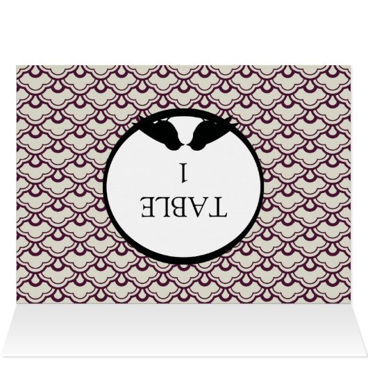 ラバードウエディングレセプションテーブルカード (内部横(上))