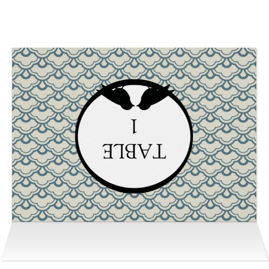 ラバードウエディングレセプションテーブルカード (内部横(上))