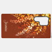 ラバーナムエレガントカスケード SAMSUNG GALAXYケース (裏面横)