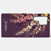 ラバーナムエレガントカスケード SAMSUNG GALAXYケース (裏面横)