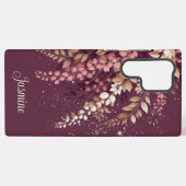 ラバーナムエレガントカスケード SAMSUNG GALAXYケース (裏面横)