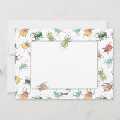 ラバーバグ ビートル マイン バレンタイン シーズンカード (裏面)