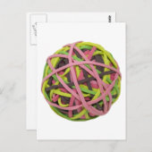 ラバーバンドボール042310 ポストカード (正面/裏面)