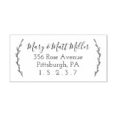 ラバーパーソナライズされたスタンプのアドレス ラバースタンプ (インプリント)