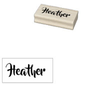 ラバーパーソナライズされたネーム印 ラバースタンプ (押印)