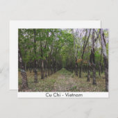 ラバーフォレスト – Cu Chi – ベトナム ポストカード (正面/裏面)