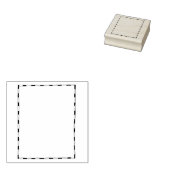 ラバー縁どススタンプ ラバースタンプ (押印)