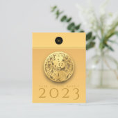 ラバ中国のス年2023モノグラムVHPC シーズンポストカード (スタンド正面)