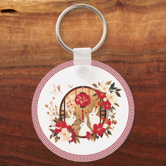 ラバ中国のス キーホルダー (裏面)