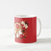 ラバ中国のス コーヒーマグカップ (正面右)