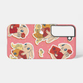 ラバ中国のス – 〔占星術の〕十二宮図かわいい動物 SAMSUNG GALAXYケース (裏面横)