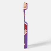 ラバ中国のス – 〔占星術の〕十二宮図バニー iPhoneケース (左側面)