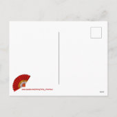 ラバ中国のビットホリデーのはがき シーズンポストカード (裏面)