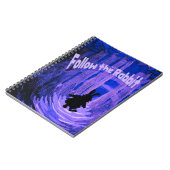 ラバ後を追スノートワンダーランドインスパイア ノートブック (左側)