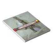 ラバ感動的ス:常にラブサインアートプリント ノートパッド (アングル)