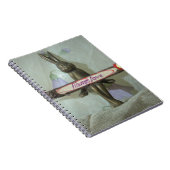 ラバ感動的ス：常にラブサインアートプリント ノートブック (右側)