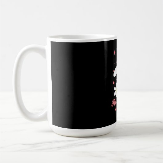 ラバ最高のスのママ コーヒーマグカップ (左)