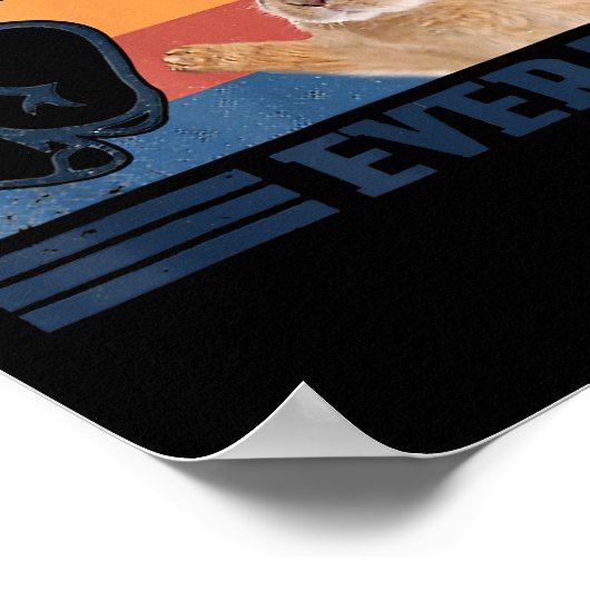 ラバ最高のスママの日の贈り物 ポスター (角)